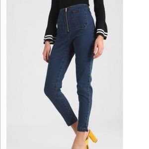 Denim skinny jeans